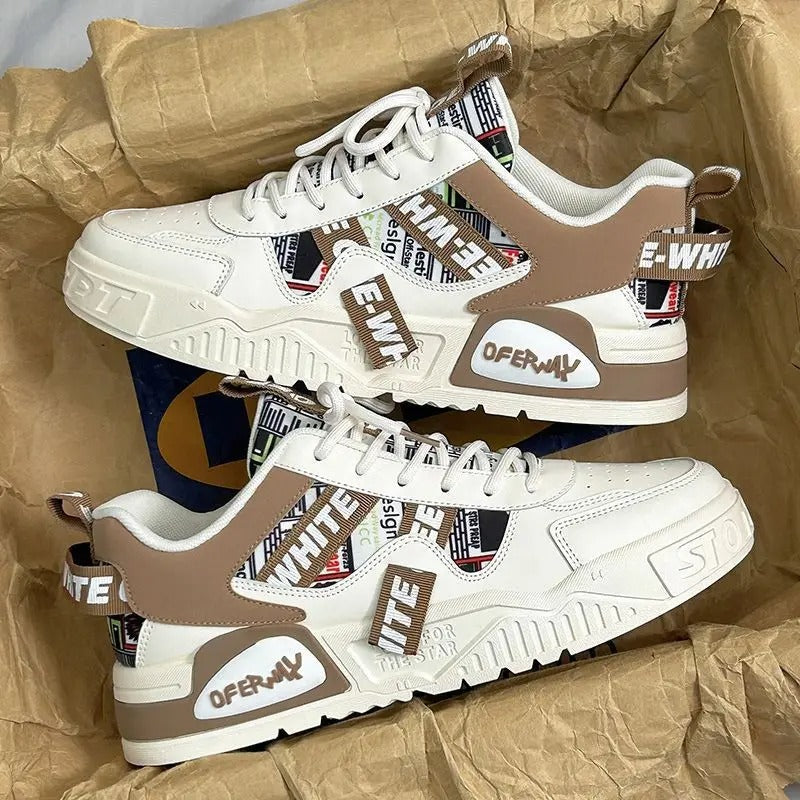 Beige Urban Panel Sneaker