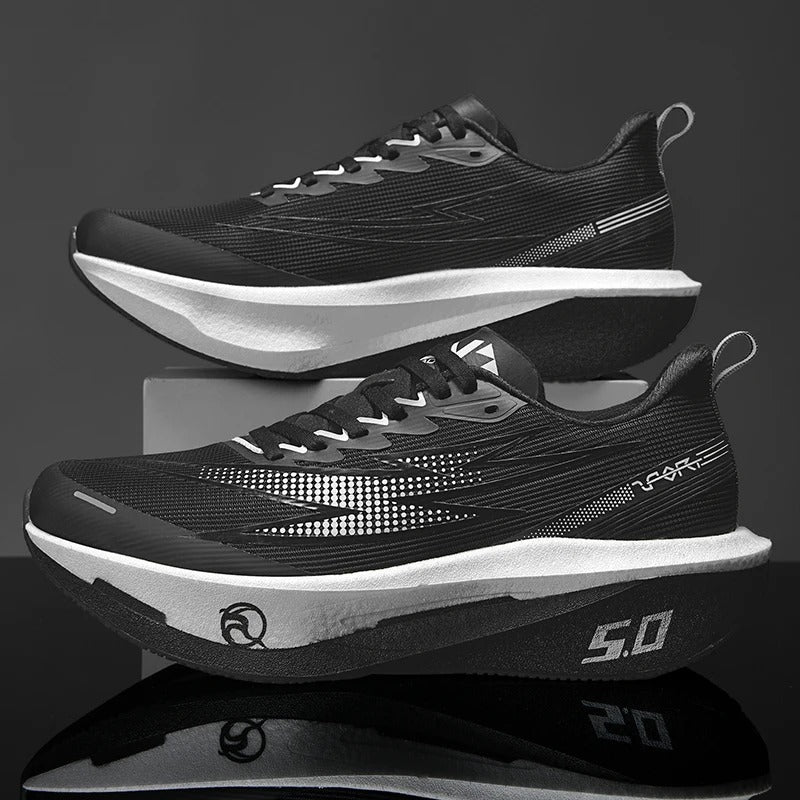 Black Platform Performance Sneaker
