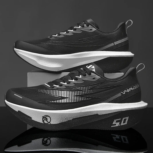 Black Platform Performance Sneaker