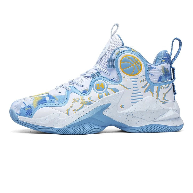 Blue 24 High-Top Basketball Sneaker
